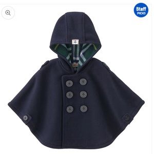 Mikihouse Fleece Poncho